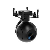 Cámara con Gimbal Electroóptico de 8MP, Tres Ejes, Luz Visible, Zoom 10x, Reconocimiento IA y Seguimiento Automático