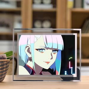 Cornice per Foto Animata Bidimensionale da Tavolo, Cornice per Bambini con Cartoni Animati da 7 e 8 Pollici, Design Distintivo - Product Image 1