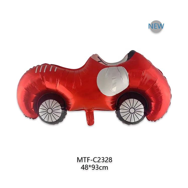 MTF Manufacturing Cartoon Transportation Series Kids Yiwu Helium Balloons for Party Decoration in Bulk