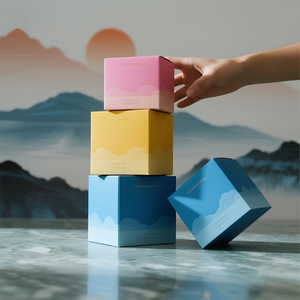 カスタマイズ可能なサイズデザイン環境にやさしいフルカラーエンボス食品ティーバッグコーヒードリンクフォルダー包装クラフト紙箱 - Product Image 6