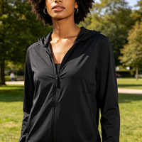 Veste de protection solaire 1999 UPF50+ rafraîchissante, respirante, légère, avec visière amovible, unisexe, vente en gros, logo personnalisé