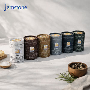 Offre Spéciale – Boîte d'emballage cylindrique en carton kraft biodégradable pour sel et poivre en poudre, tube en papier de qualité alimentaire pour café et épices - Product Image 4