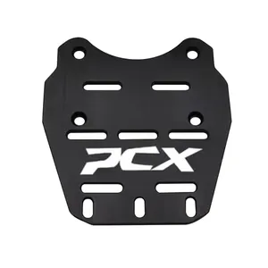 Motorcycle Spare Parts Comfort Black Motorcycle Backrest And Aluminium Rear Rack For Honda PCX150-160