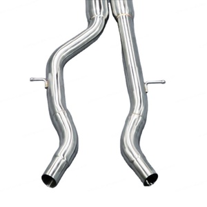 Tuyaux d'échappement intermédiaires haute performance de 2,76 pouces à longueur égale avec résonateurs pour BMW M3 M4 F80 F82 F83 S55B30 3.0T 2014-2019 - Product Image 3