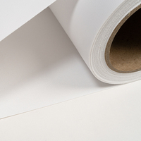 Toile en polyester brillante 260GSM compatible avec Epson, Canon, HP pour impression jet d'encre, toile d'art décorative