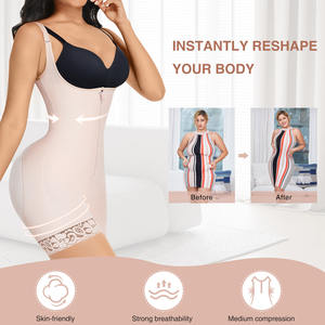 Hexin Venta al por mayor Etapa 3 Postquirúrgico Faja de alta compresión Control de barriga Potenciador de cadera Body Shaper Shapewear para mujeres - Product Image 4