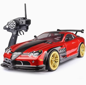 Voiture de course <span class=keywords><strong>RC</strong></span> 4x4 à l'échelle 1:10, modèle de voiture électrique télécommandée haute vitesse (40 à 70 km/h), avec chargeur expert et câble USB - Product Image 5