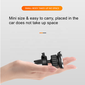 360 supporto per <span class=keywords><strong>telefono</strong></span> cellulare con presa d'aria magnetica rotante per auto per supporto per presa d'aria per auto supporto per auto con magnete con Logo personalizzato - Product Image 3