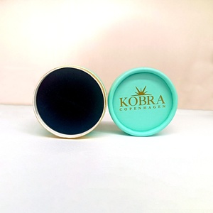 Wholesale Custom Logo Handmade Recyclable Disposable Round Kraft Paper Box Gift <b>Jewelry</b> <b>Packaging</b> with Vanishing Printing - Product Image 1