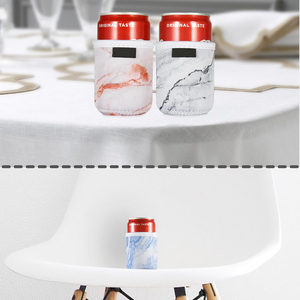 Manchons isolants en néoprène souple pour canettes de boissons standard, housses pour canettes standard de 12 onces liquides (boissons et bières) - Product Image 6