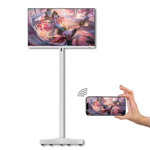 HD LCD TV stand by me 21.5/23.8/27 inch portable indoor smart touch monitor screen for gaming meetings