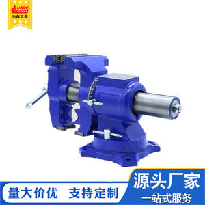 Tornillo de Banco Multiusos de Hierro Dúctil Ligero de Venta Directa, Hierro Fundido con Base Giratoria para Uso Industrial, Tipo de Base Fija - Product Image 5