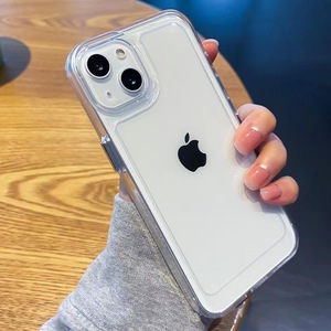 <span class=keywords><strong>Coque</strong></span> arrière en <span class=keywords><strong>Silicone</strong></span> pour <span class=keywords><strong>iPhone</strong></span> 14 <span class=keywords><strong>Pro</strong></span> Max 13 <span class=keywords><strong>12</strong></span>, étui transparent pour Sam S23 Ultra Space transparent - Product Image 6
