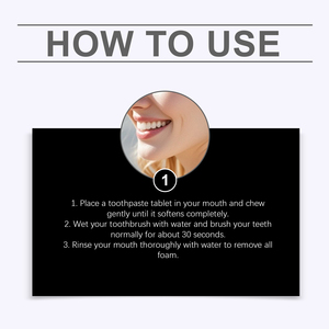 Tablettes de dentifrice en forme de cœur violet AMZ, soin frais à la <span class=keywords><strong>menthe</strong></span> pour nettoyer les dents, design mignon pour un nettoyage buccal quotidien confortable - Product Image 6