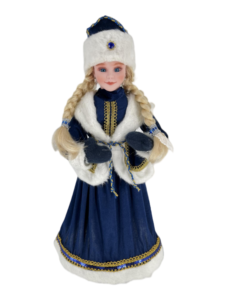 Decoraciones Navideñas Festivas Rusas, Adorno de Niña de las Nieves, Viejo de las Nieves, Princesa de las Nieves, <span class=keywords><strong>Snegurochka</strong></span>, Santa Claus con Toque Decorativo para el Hogar - Product Image 6