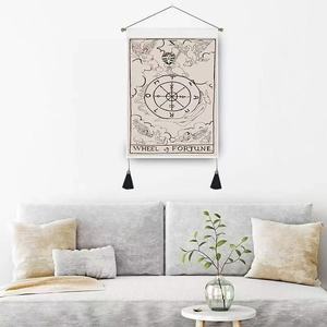 Tapisserie de lit avec cartes de Tarot, style <span class=keywords><strong>horoscope</strong></span>, décoration murale, vente en gros - Product Image 3
