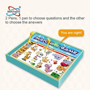 Samtoycn 10PCS Jeu de société éducatif cognitif, jouets éducatifs, apprentissage de l'anglais, cartes flash parlantes pour enfants - Product Image 4