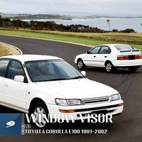 MOSUN ventana visera para TOYOTA COROLLA E100 1991-2002 Auto ventilación Visor tiempo escudo Deflector de viento interruptor lluvia guardia