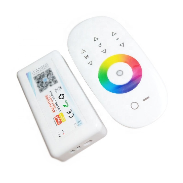 RGB Controller 2.4G RF Remote Control 12-24V Constant Voltage LED Strip Light Smart Phone Smartlife App Wifi RGB Controller