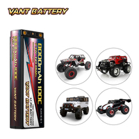 Vant 2S Lipo แบตเตอรี่7.6V 8000mAh 100C เคสแข็งกราฟีนแรงดันสูงพร้อมขั้วต่อ5มม. สำหรับ1/8และ1/10รุ่น RC