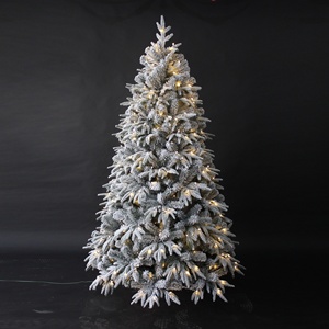<span class=keywords><strong>Árbol</strong></span> <span class=keywords><strong>de</strong></span> <span class=keywords><strong>Navidad</strong></span> Artificial <span class=keywords><strong>de</strong></span> Abeto <span class=keywords><strong>Blanco</strong></span> Preiluminado <span class=keywords><strong>de</strong></span> Primera Calidad, con Bisagras y Soporte Metálico - Product Image 6