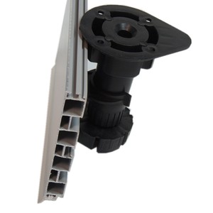 Impermeable zócalos PVC para la <span class=keywords><strong>cocina</strong></span> con terminación <span class=keywords><strong>de</strong></span> aluminio accesorios para muebles - Product Image 1