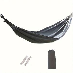 Hamaca de Lona Plegable para Camping, Senderismo y Viajes al Aire Libre, Diseño Tejido con Lona Gruesa, Duradera y Elegante - Product Image 5