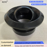 Diffuseur à jet à bille réglable pour systèmes HVAC Ventilation Air Supply Diffusion
