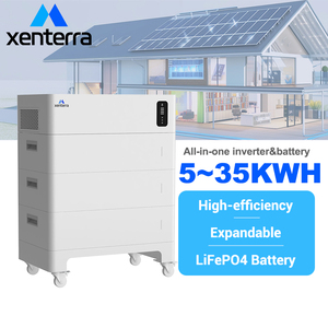Xenterra năng lượng mặt trời ESS hệ thống 5 KW Off Grid 48v100ah 35kwh năng lượng mặt trời năng lượng điện Thiết bị lưu trữ với xếp chồng lên nhau <span class=keywords><strong>inbuilt</strong></span> biến tần - Product Image 2