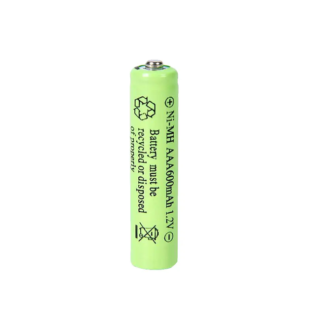 Factory Direct OEM Ni-mh Battery 600mAh 1.2V AAA Nimh Cell Rechargeable Batteries for Remote Control