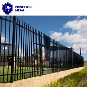 Tạm Thời Sử Dụng Kim Loại Đen Vườn Pool Nhôm Dọc <span class=keywords><strong>Picket</strong></span> Hàng Rào Để Bán DIY Dễ Dàng Cài Đặt - Product Image 5