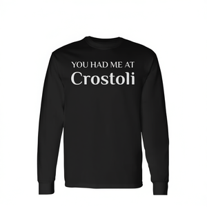 Mi ha conquistato anche tu, amante della cucina italiana, maglietta a maniche lunghe Crostoli - Product Image 2