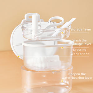 Contenitore per Dentiere in Plastica, Scatola per Pulizia Dentiere Finte, Custodia per Paradenti con Rete - Product Image 4