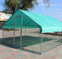 Poulailler de jardin 6*3*2m, robuste, en métal, pour l'élevage de volailles, cage à poulets