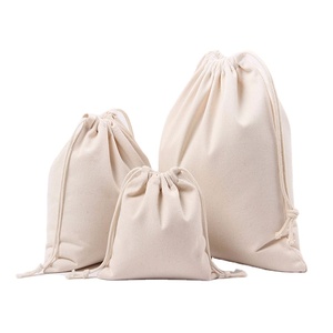 Sac à chaussures/sac anti-poussière en coton biologique de luxe personnalisé pour les affaires - Product Image 1