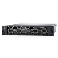 Сервер R740 б/у, 2U, для установки в стойку, с двумя процессорами Xeon Scalable 2-го поколения, 24 слота DDR4 ECC, до 16 отсеков для дисков 2.5 дюйма, серверная система IDRAC9