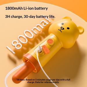 جهاز صنع فقاعات للحيوانات الأليفة للكلاب والقطط، مولد رغوة للاستحمام بلمسة واحدة، منخفض الضوضاء، قابل لإعادة الشحن، للعناية بالحيوانات الأليفة في الحمام - Product Image 5