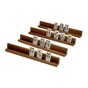 Rắn Mỹ màu Đen bằng gỗ Domino Rack cho khả năng hiển thị tối ưu và tổ chức tay trò chơi cờ vua tối đa dễ dàng trong lưu trữ hiển thị - Product Image 4