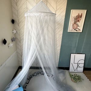 Factory Folded King Size All-Season Cone Shape Mosquito <b>Net</b> Canopy Glow Dark for Bedroom Decor Home Use <b>Mesh</b> Material - Product Image 5