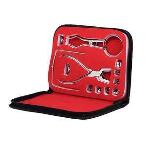 ELIJAH Dental gomma Dam <span class=keywords><strong>Perfurator</strong></span> Puncher Set forcipe punzonatura odontoiatria perforatore gomma ortodontico diga strumento a Clip - Product Image 1