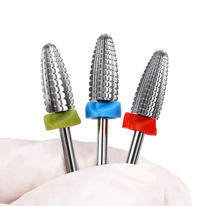 Brocas de Carburo de Tungsteno Sólido 5 en 1 de Alta Calidad, Nuevas, en Forma de Maíz, Corte Recto, <span class=keywords><strong>para</strong></span> Remover Esmalte de Gel - Product Image 3
