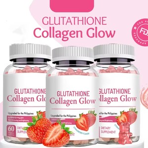 Gomas de L-Glutationa e Colágeno para Pele Jovem, Clareamento e Brilho, Suplemento em Formato de Ursinho para Antienvelhecimento - Product Image 2
