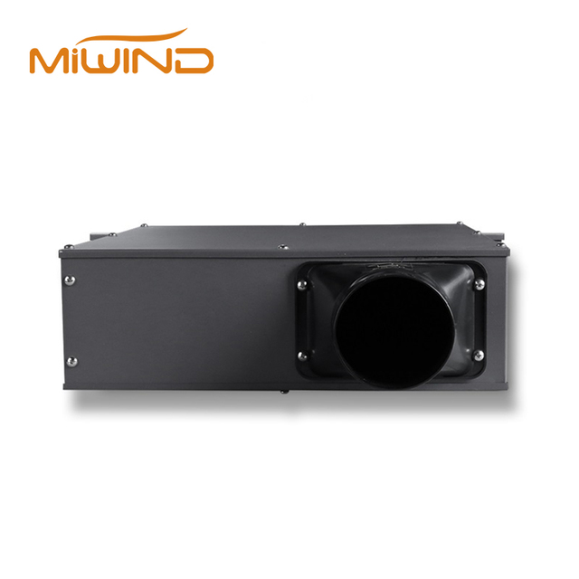 High Performance Custom Factory Price Mixed Flow Inline Duct Fan High Efficiency Aluminum Blade EC Brushless Motor 28dB-A