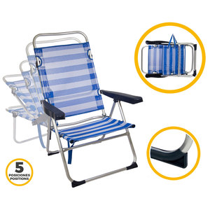 <span class=keywords><strong>Silla</strong></span> de <span class=keywords><strong>Playa</strong></span> Plegable Portátil Jinhua, Resistente, Ligera, de Metal, con Respaldo Alto, <span class=keywords><strong>para</strong></span> Personas con Sobrepeso, <span class=keywords><strong>para</strong></span> Uso en Parques y Gimnasios - Product Image 3