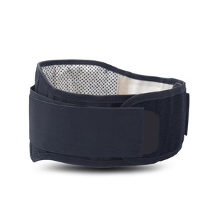 Cinturón de Soporte Lumbar con Calor, Banda Térmica Ligera para Terapia de Calor y Masaje, Tallas SMLXL, Negro, Algodón - Product Image 5