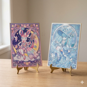 DM Pokemoned - Juego de 12 Tarjetas de Arte Shikishi de Constelaciones, Cartas Coleccionables de Anime, Decoración de Horóscopo del Zodiaco, Regalo para Fans - Product Image 1