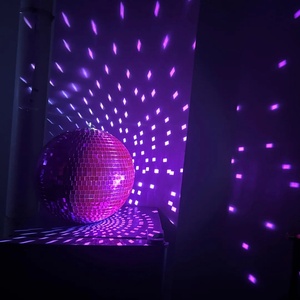 Ballon disco miroir géant personnalisé rotatif 4-6 pieds Pompe à air électrique DJ Party <span class=keywords><strong>Club</strong></span> Décoration commerciale - Product Image 2