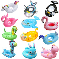 Bouée gonflable en PVC en forme de requin pour enfants, siège flottant à chevaucher pour tout-petits, idéale pour la plage en été