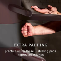 Mannequin de Wing Chun professionnel personnalisé OEM chinois avec 3 pads de frappe pour l'entraînement traditionnel de Kung Fu et les arts martiaux