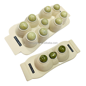 Dispositivo de Fisioterapia Portátil de Jade Térmico con 3 y 9 Bolas para el Hogar - Product Image 1
